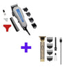 Super combo barbería profesional, máquina Wahl y patillera T-Blade inalámbrica, envío gratis Colombia