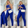 Conjunto 3 piezas para mujer color azul rey, envío gratis Colombia